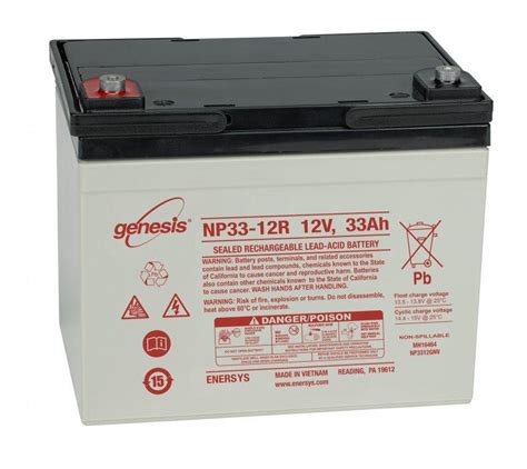 VRLA Battery Genesis 12V 33 Ah NP33-12