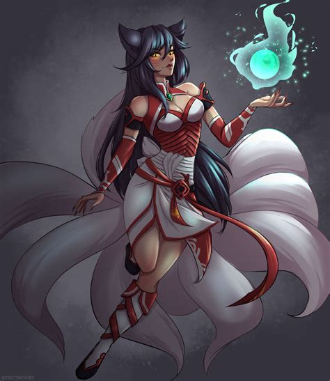 Ahri Ruined King by tikitorchies on DeviantArt