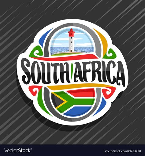 Logo for south africa Royalty Free Vector Image