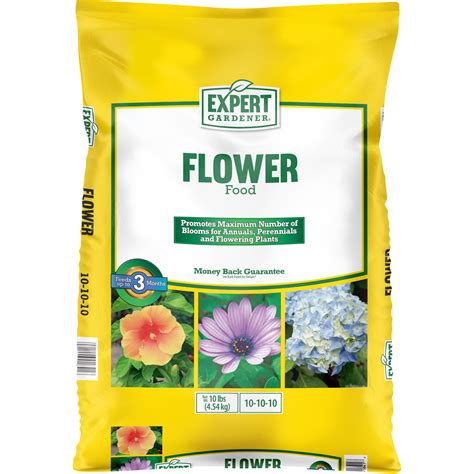 Expert Gardener Flower Plant Food Fertilizer 10-10-10; 10 lbs ...