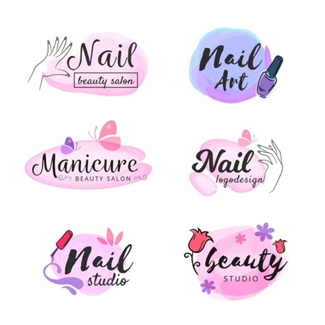 500 mẫu logo nail đẹp và 5 website thiết kế logo miễn phí