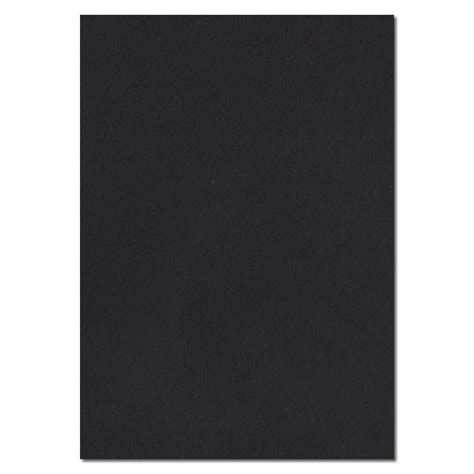 50 Black A4 Sheets | Black | Paper | 297mm x 210mm