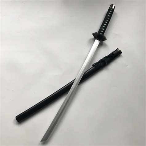 BLEACH Wooden Sword Weapon Props for Cosplay Sword Ninja Knife 100cm ...