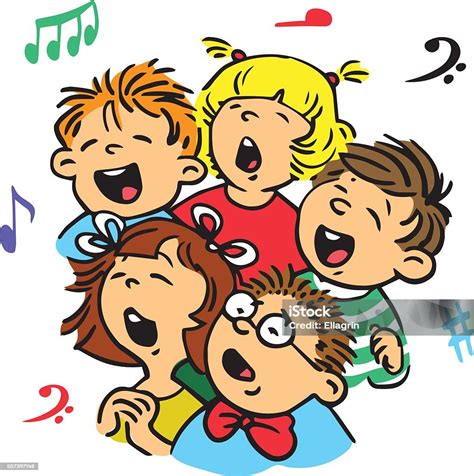 Musicians Stock Illustration - Download Image Now - Choir, Child ...