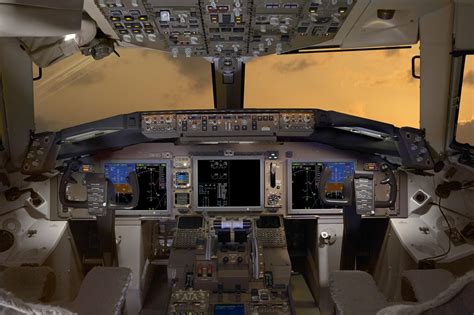 Boeing 757 Cockpit