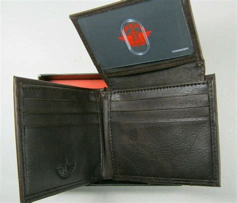 Dockers Mens Handcrafted Bifold Wallet 31DP220022 Brown