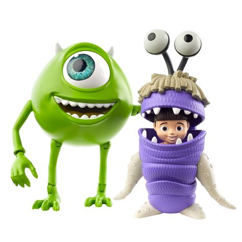 Buy Disney Pixar "Monsters, Inc" Mike and Boo Figures [Amazon Exclusive ...