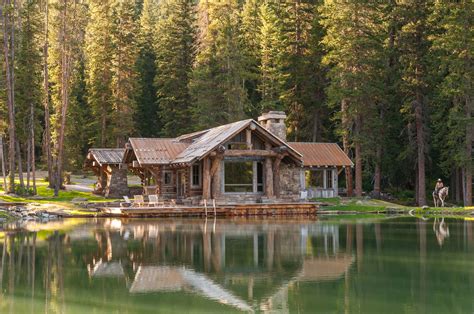 A Rustic Montana Cabin on a Private Pond is for Sale for $12 million ...