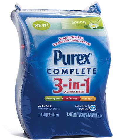 Goodness and Mercy: Purex 3in1 Sheets