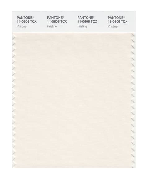 Pantone 11-0606 TCX Swatch Card Pristine – Design Info