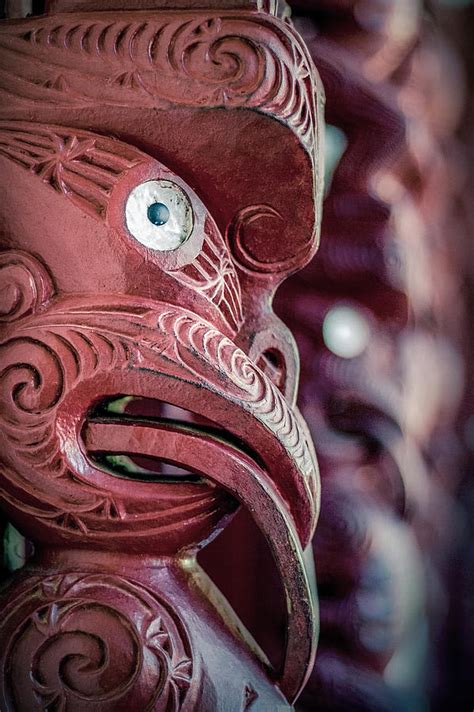 Maori Carving Photograph by Igor Fracellio - Fine Art America