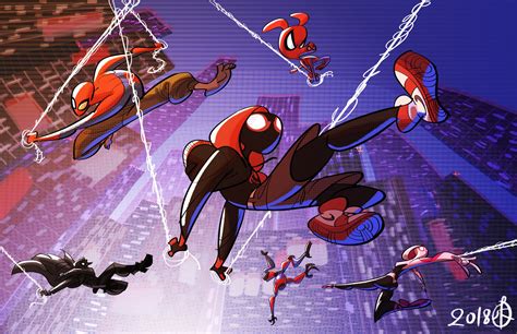 Wallpaper engine spider man into the spider verse - retwords