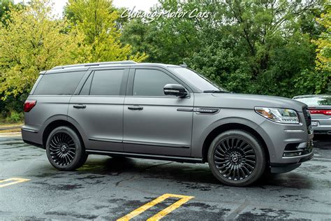 Used 2018 Lincoln Navigator Black Label Matte Black Wrap! Rear ...