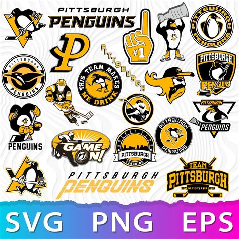 Penguin Clipart, Penguin Logo, Pittsburgh Penguins Logo, Nhl Logos ...