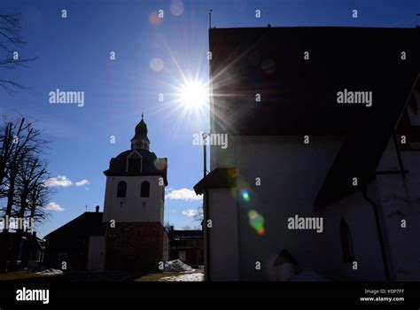 Lapland and Northern Lights Stock Photo - Alamy