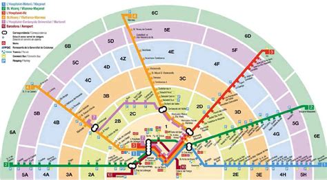 Metro map of Barcelona updated 2024