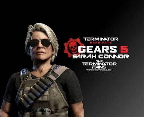 Gears 5 Terminator: Dark Fate Sarah Connor Skin Revealed ...