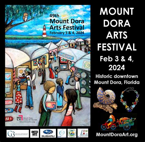 49th Mount Dora Arts Festival set for Feb 3 and 4, 2024 -- Mount Dora ...