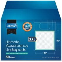 Wave Medical Super Absorbent Disposable Underpads 30'' X 30 ...