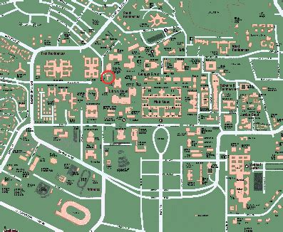 The map shows Sweet Halllocated between Stern Hall and Meyer Library.