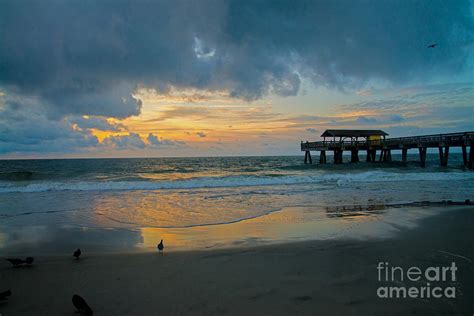 Tybee Island Sunrise Photograph by Julie Blackburn - Fine Art America