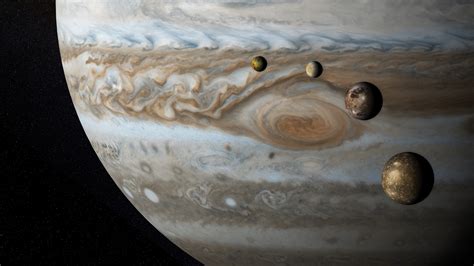 4K Ultra HD Wallpaper of Jupiter: A Sci-Fi Space Odyssey