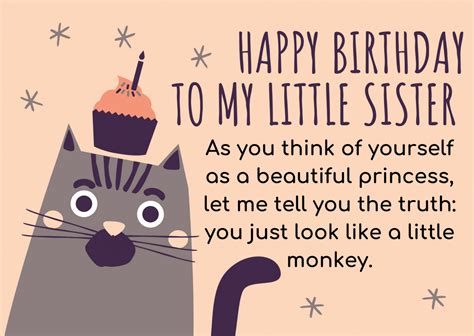 Humorous Sister Birthday Wishes: A Hilarious Celebration of Siblinghood