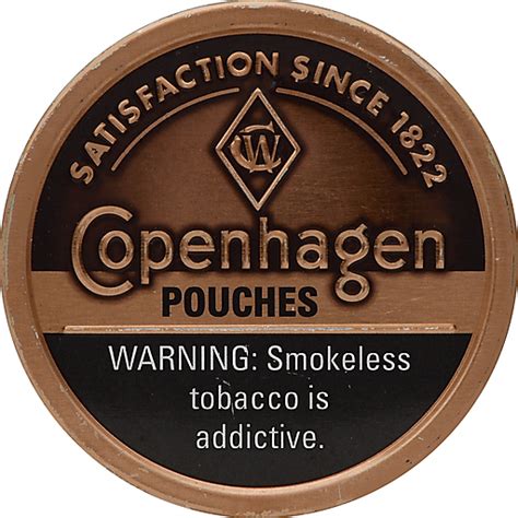 Copenhagen Smokeless Tobacco, Original, Pouches | Chewing Tobacco ...