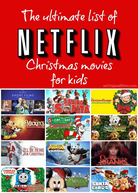 Netflix Christmas Movies for Kids - unOriginal Mom