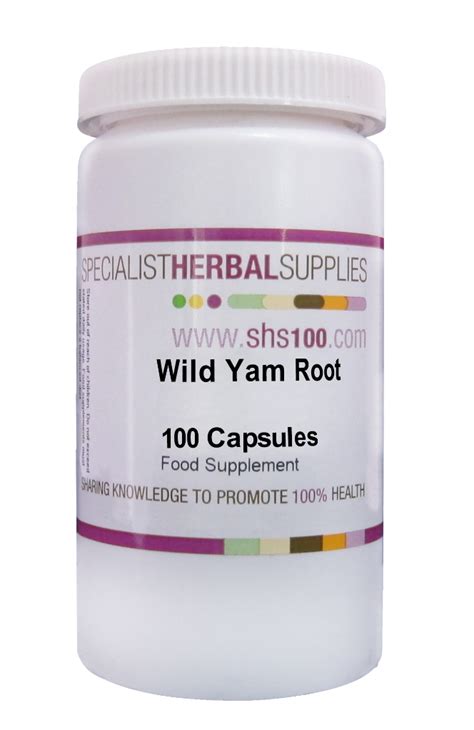 Wild Yam Root Capsules 100's: The Natural Dispensary