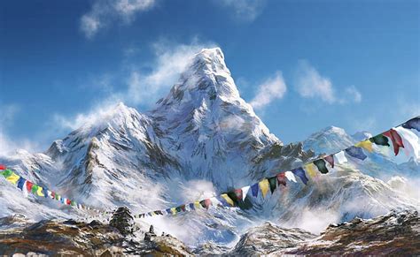 Mount Everest Wallpaper Himalayas