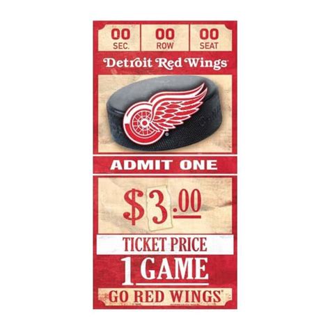 Red Wings Tickets 2024 - Cary Marthe