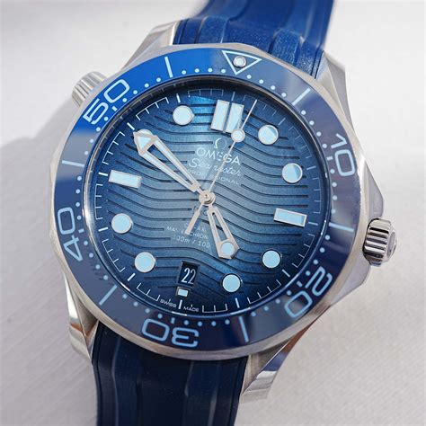 Introducing The New Omega Seamaster Diver 300M Summer Blue 75th ...