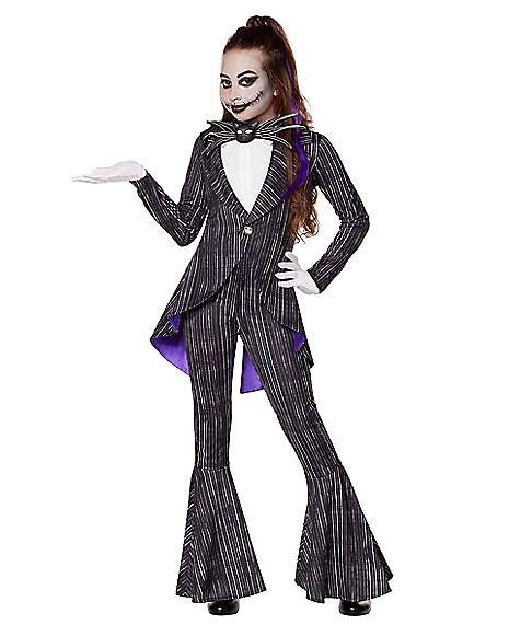 Disney Women's Jack Skellington Deluxe Adult Costume, Multi Clothing ...