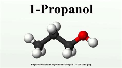 1-Propanol - YouTube