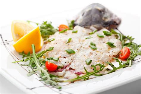 Italian Fish Crudo stock photo. Image of head, dish, food - 41302604