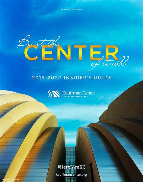 Kauffman Center Guide to the Arts by Kauffman Center for the Performing ...