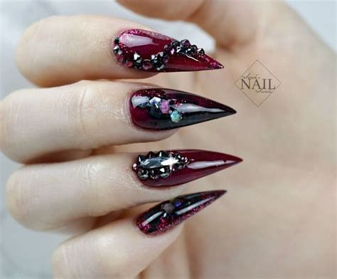 Halloween Acrylic Nails, Halloween Nail Designs, Halloween Makeup ...