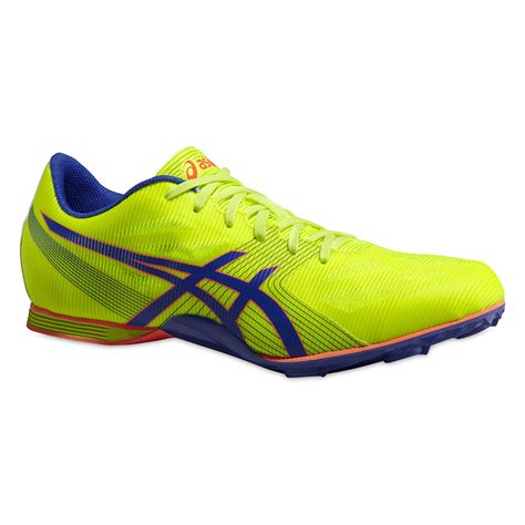 Asics Hyper MD 6 Track Running Shoes For Men - Flash Yellow - Deep Blue ...