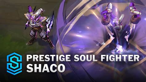 Prestige Soul Fighter Shaco Skin Spotlight - Pre-Release - PBE Preview ...