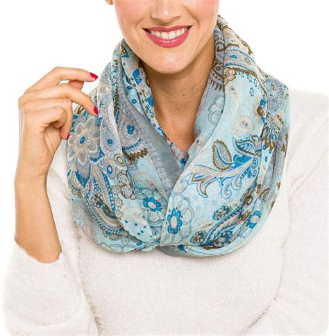 Infinity Scarf for Women Lightweight Fashion Scarves for Fall Winter (I ...