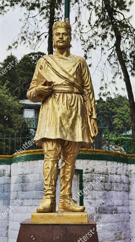 Statue Nepali Poet Bhanubhakta Acharya Chowrasta Editorial Stock Photo ...