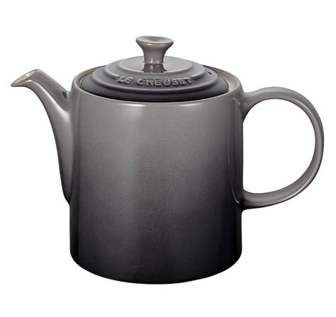 Le Creuset Grand Teapot in Oyster | Tea pots, Creuset, Le creuset teapot