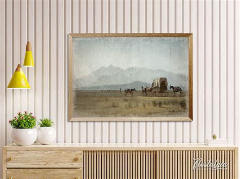 Southwestern Wall Art Summer Painting Western Print - Etsy