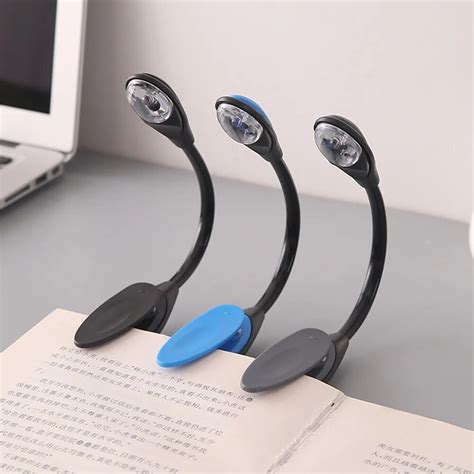 LED Reading Light Fine Convenient Portable Travel Book Reading Light ...