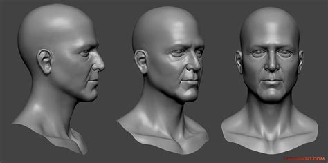 3D Heads Sculpting - Digital Sculpting by Voronart