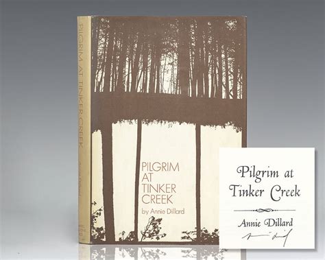 Pilgrim At Tinker Creek Annie Dillard First Edition Signed