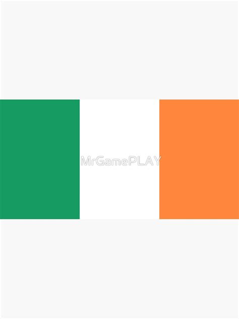 "Irish Flag" Sticker for Sale by MrGamePLAY | Redbubble