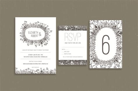 Wedding Invitations | Etsy :: Behance