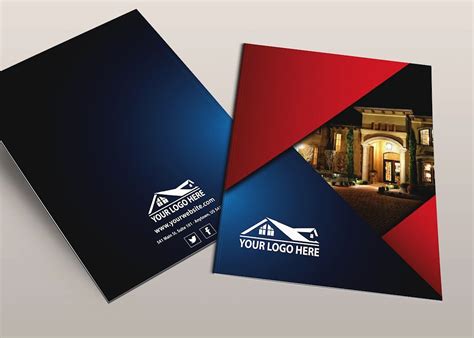 Real Estate Folder Templates | Presentation Folders | Pocket Folders ...